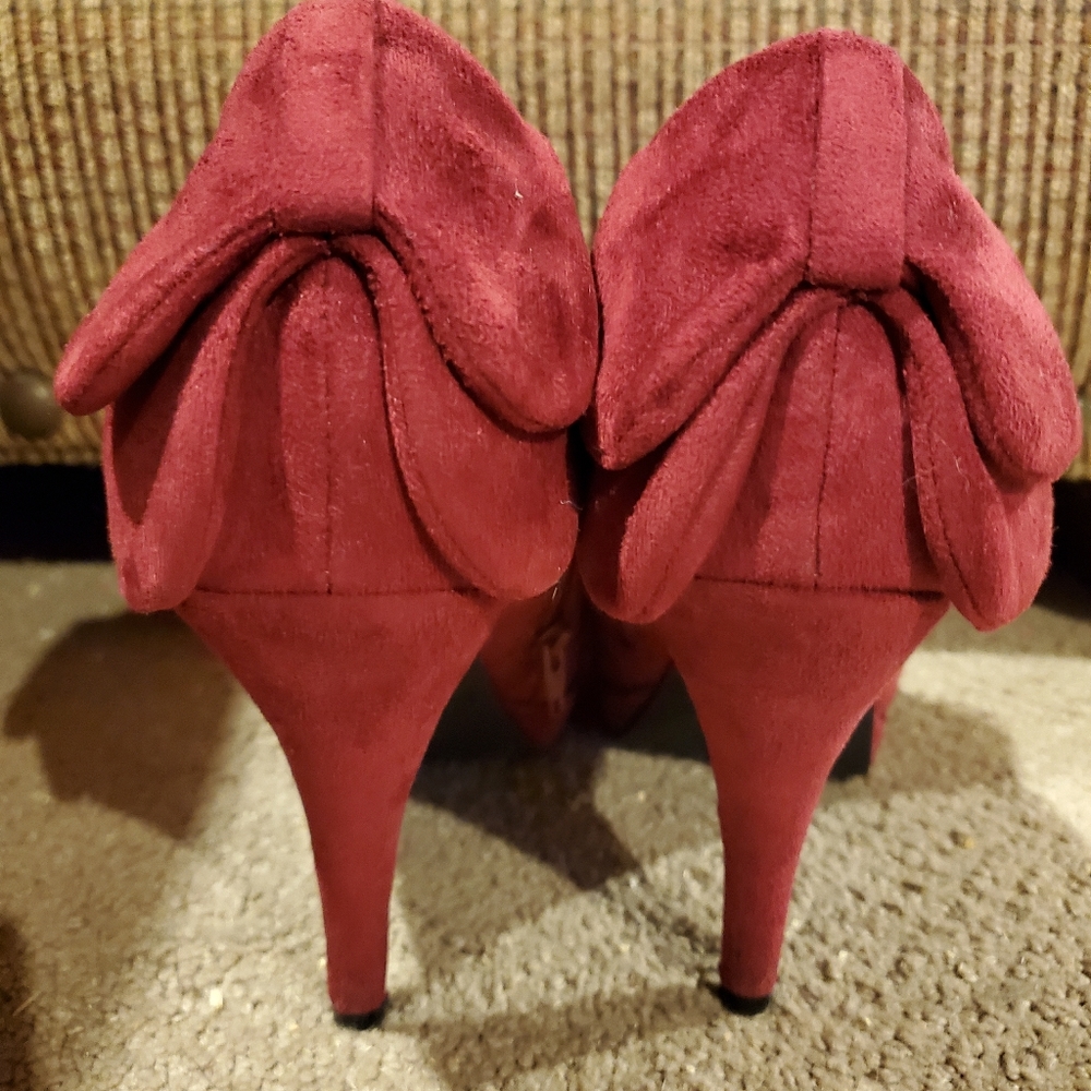 Red Booties - Picture 2 of 3